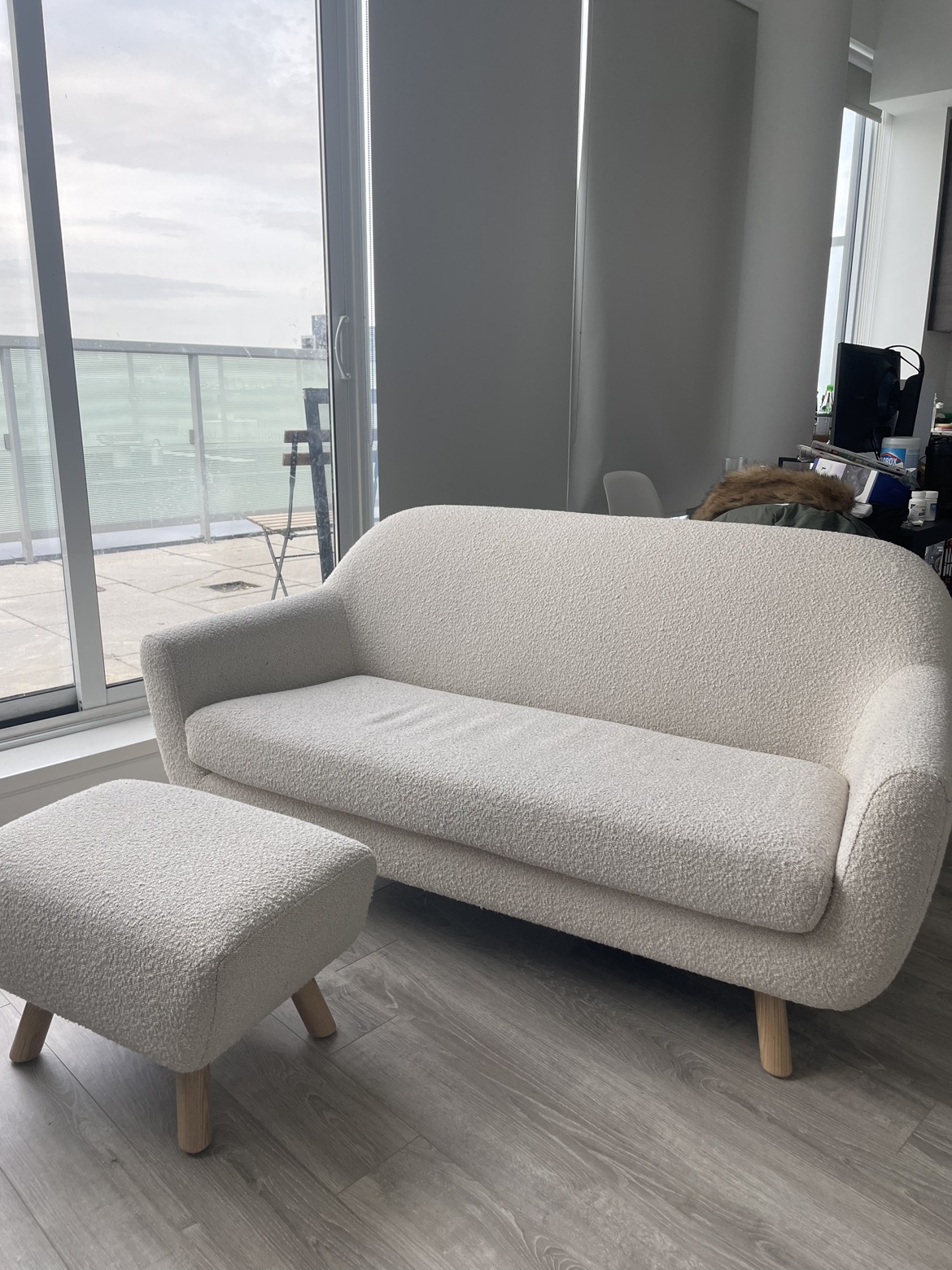 Loveseat + ottoman - By Article thumbnail