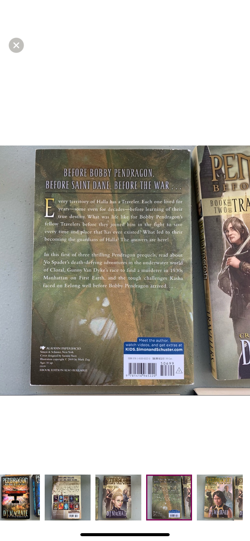 🥕Lot of Pendragon Paperback novel by D.J. MacHale🥕 image indicator(9)