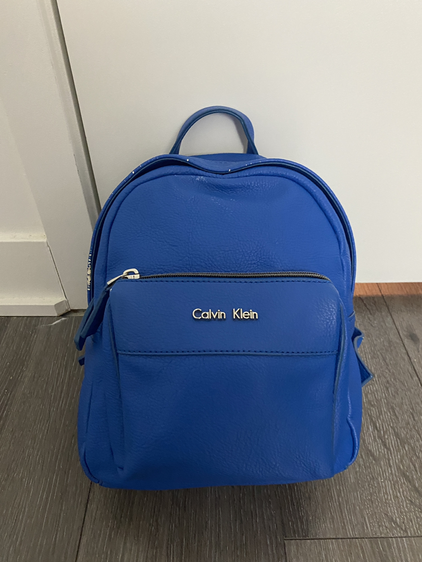 Calvin Klein blue backpack thumbnail