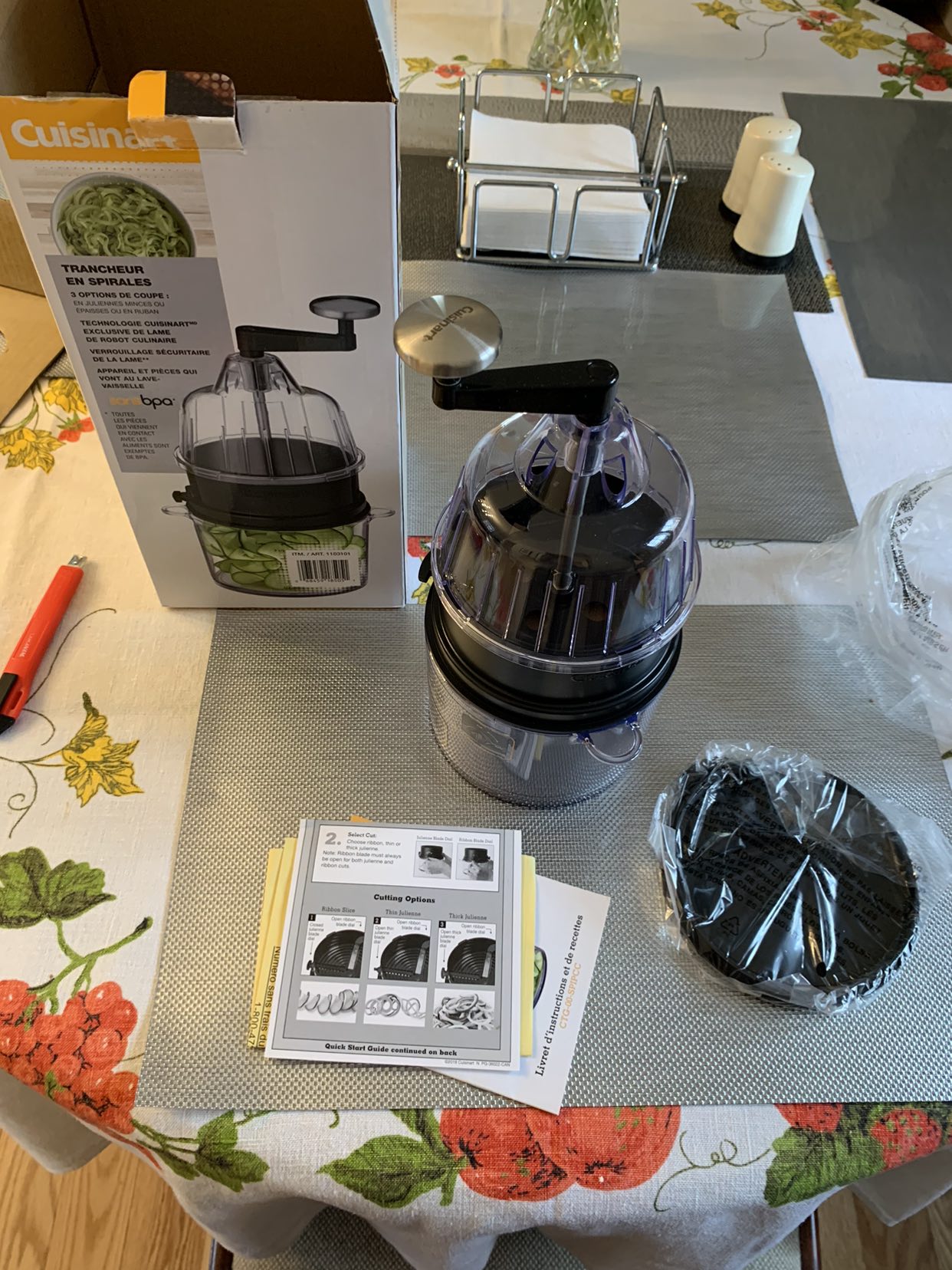 Cuisinart Food Spiralizer image indicator(5)
