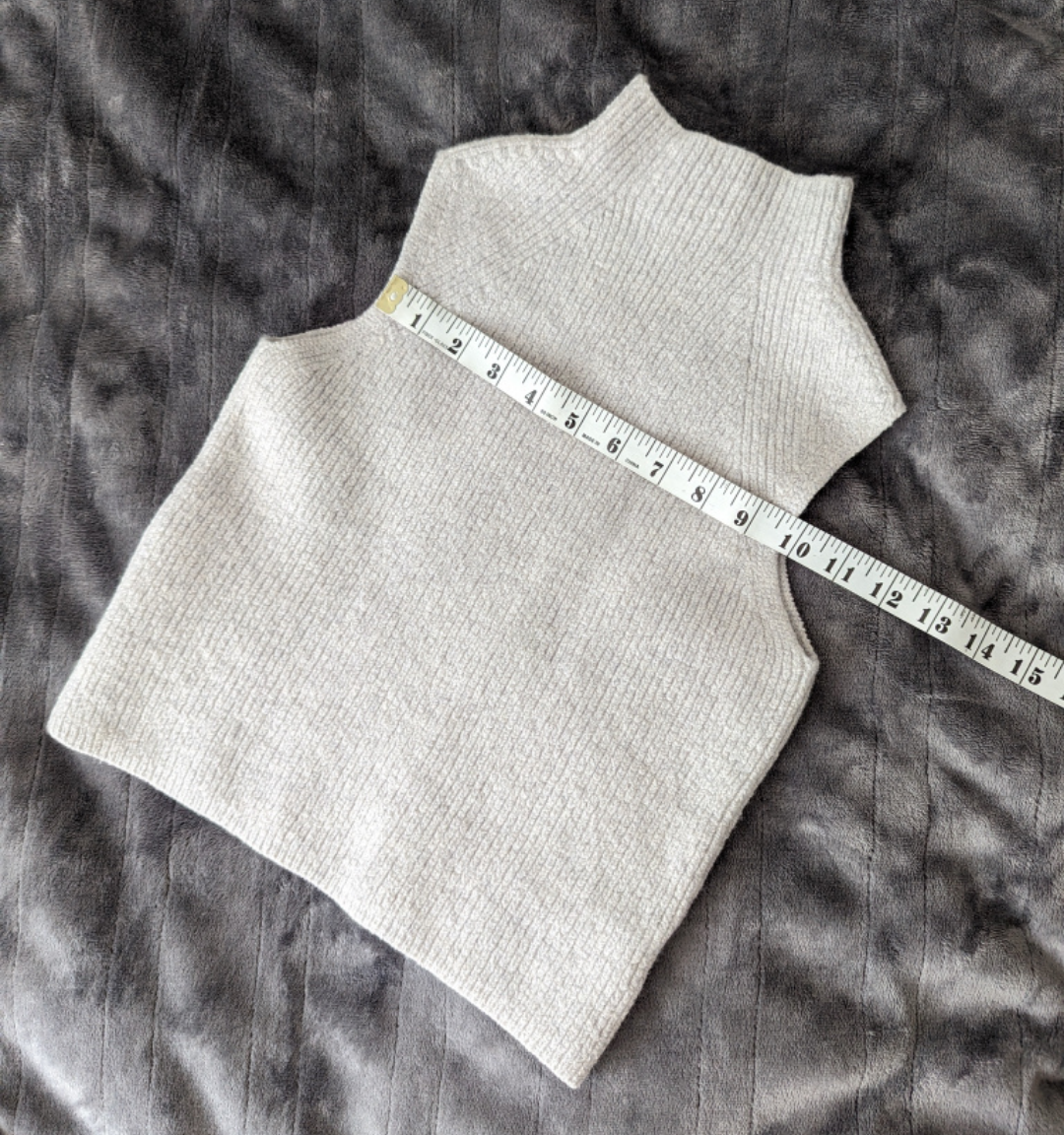 Wilfred Grey Sleeveless Wool Top - photo 3