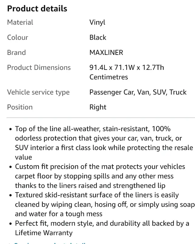 FORD Transit floor mats for sale image indicator(4)