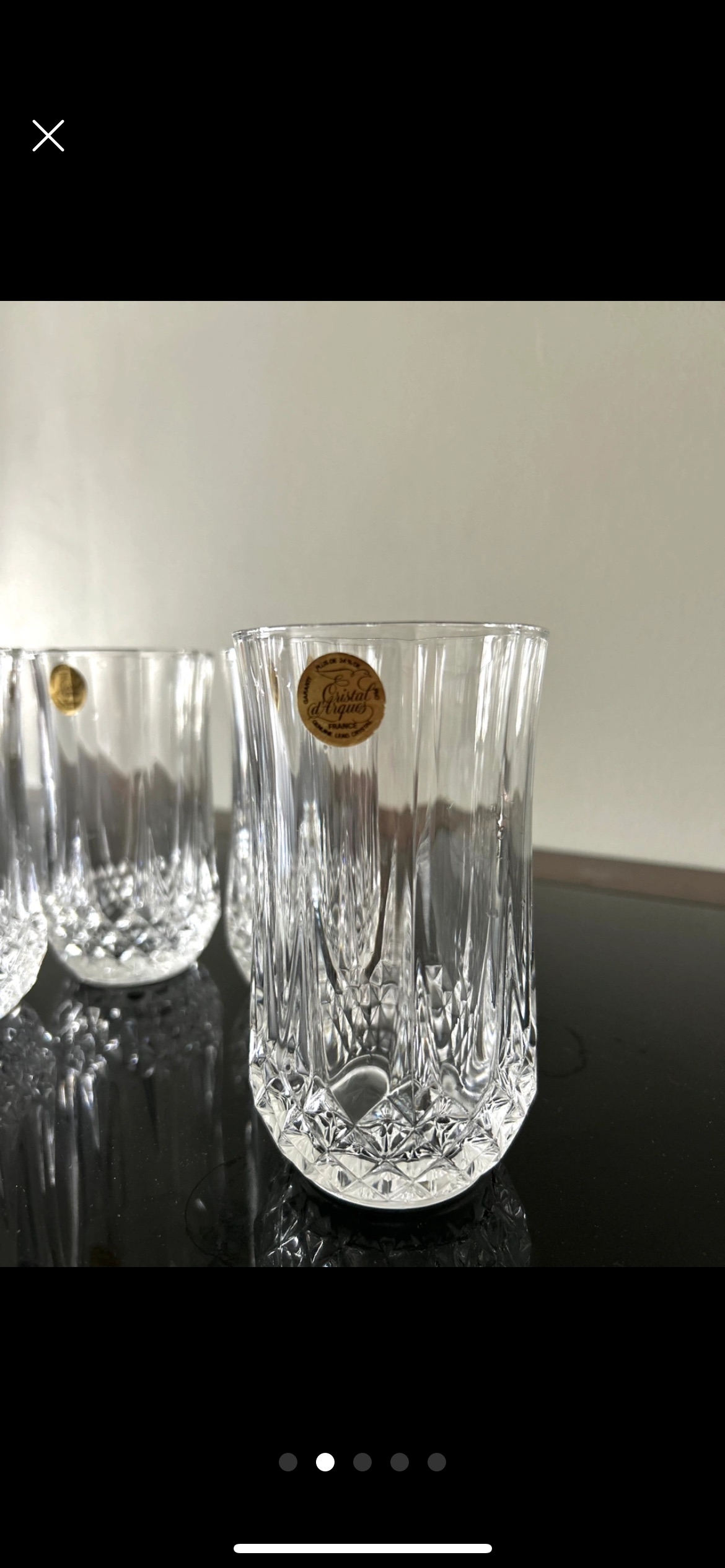 Crystal glasses （ New） image indicator(3)