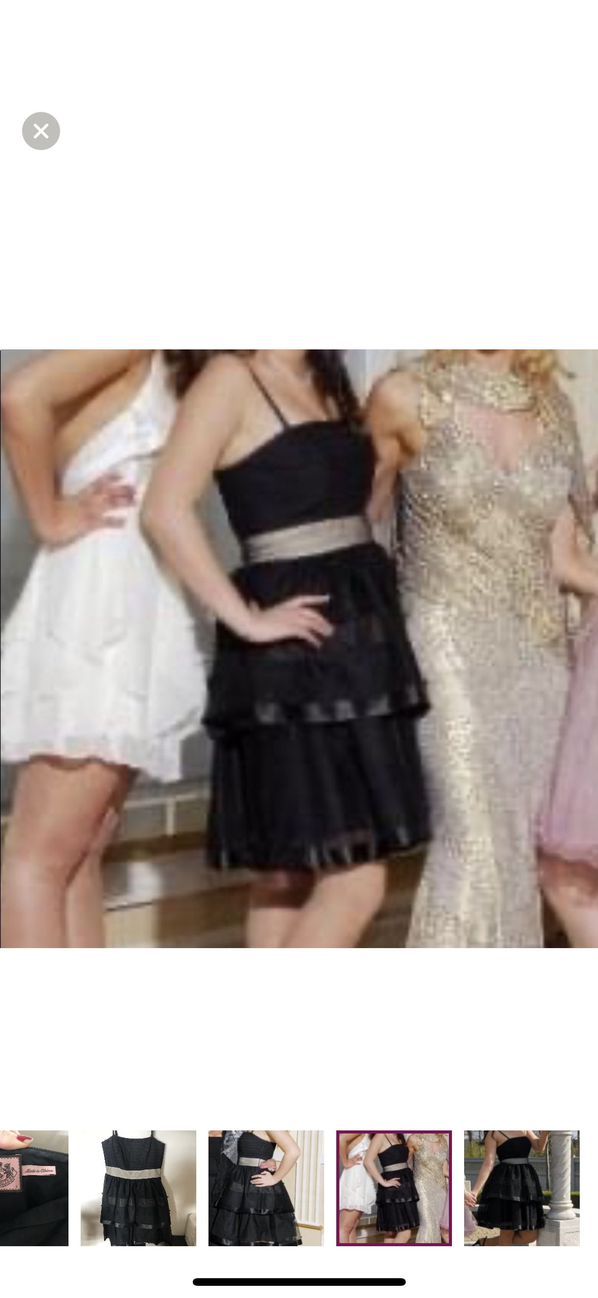 Cocktail Dress- Juicy Couture Size 2 image indicator(5)