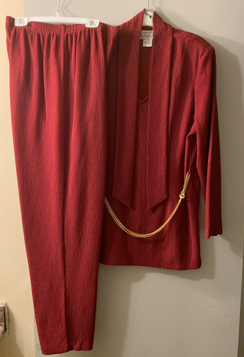 Pantsuit (Baked Red)