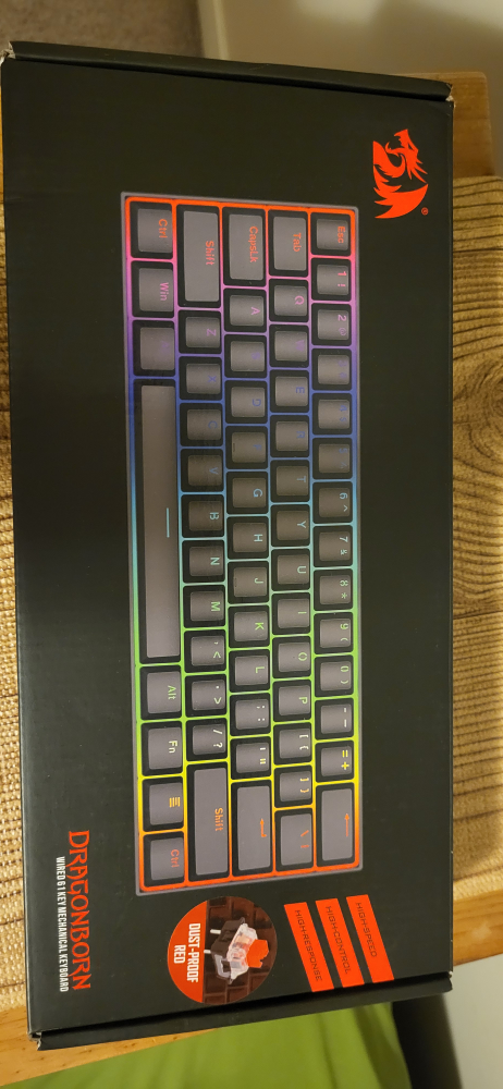 RUSH! Redragon K630 60% Wired RGB Gaming Keyboard