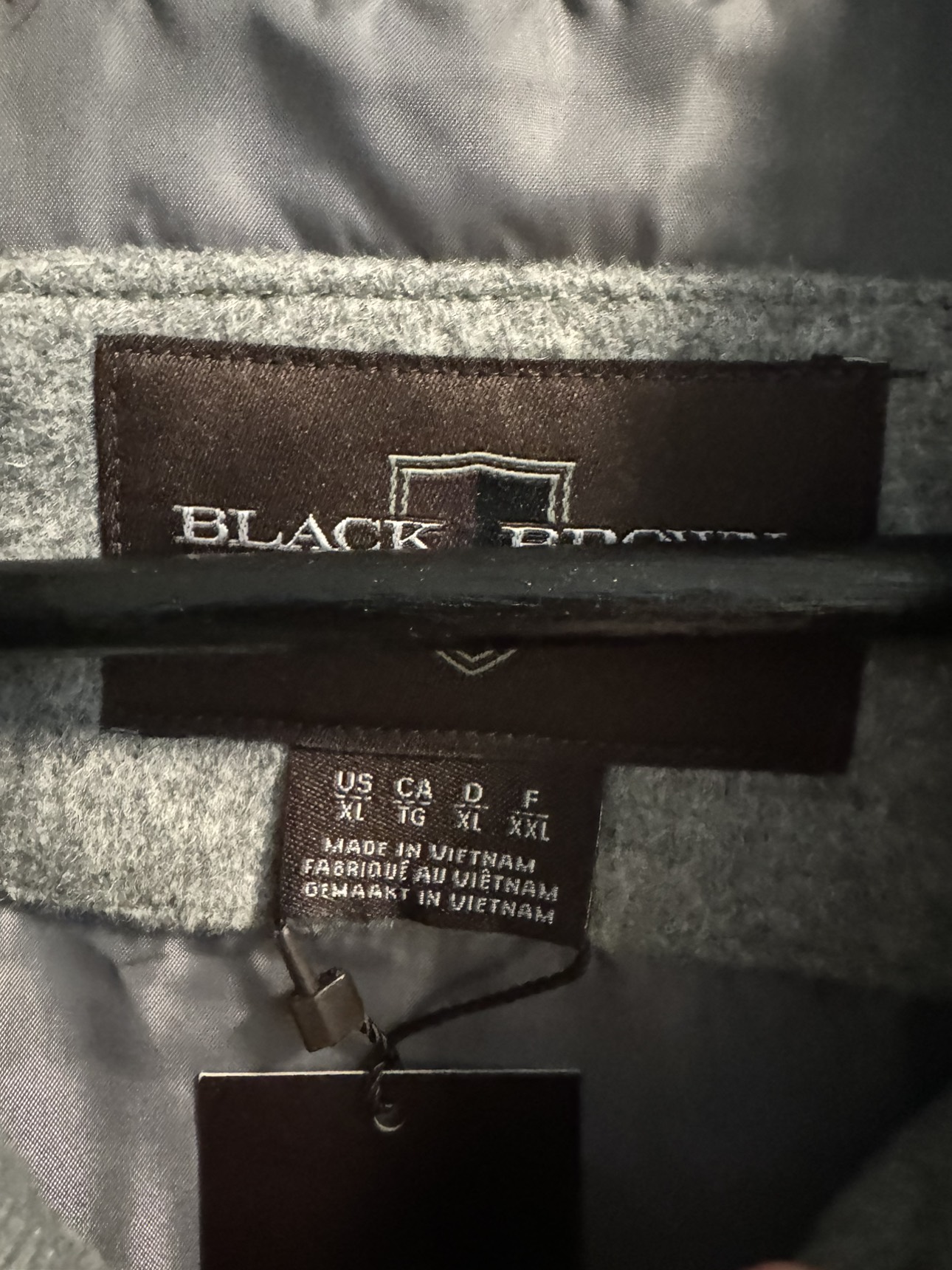 Black Brown - Gray Bomber Jacket - Size XL image indicator(2)