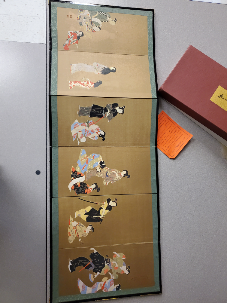 Authentic Japanese art work image indicator(5)