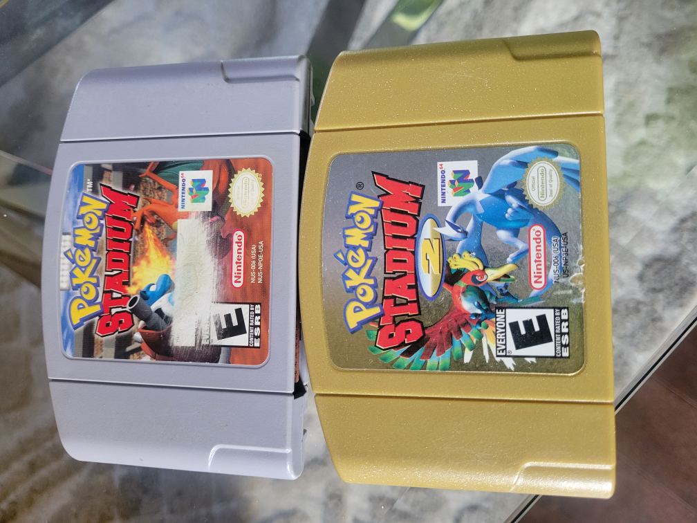 pokemon stadium 1 and 2 nintendo 64 thumbnail