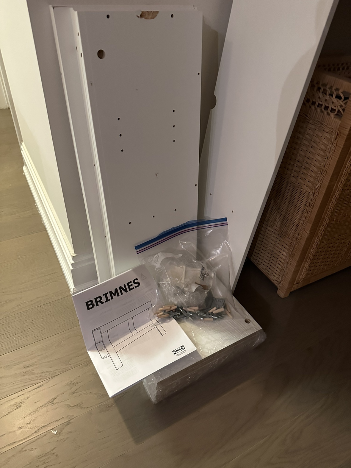 IKEA Brimnes Storage Headboard - photo 4