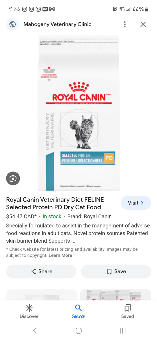 #freecycle 🥕🥕 Royal Canin Selected protein cat food thumbnail