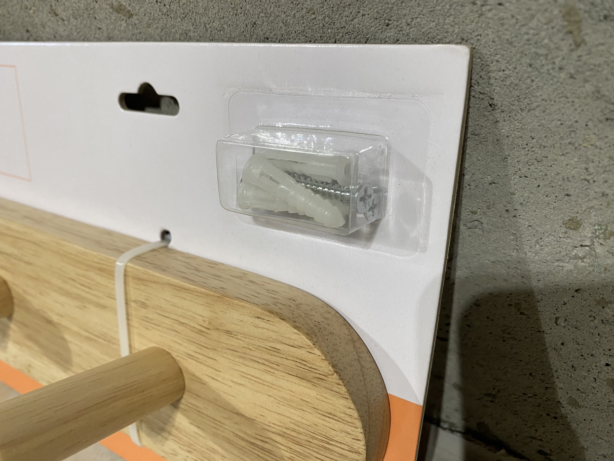 SQUARED AWAY™ 6-Peg Hook Rack - photo 4
