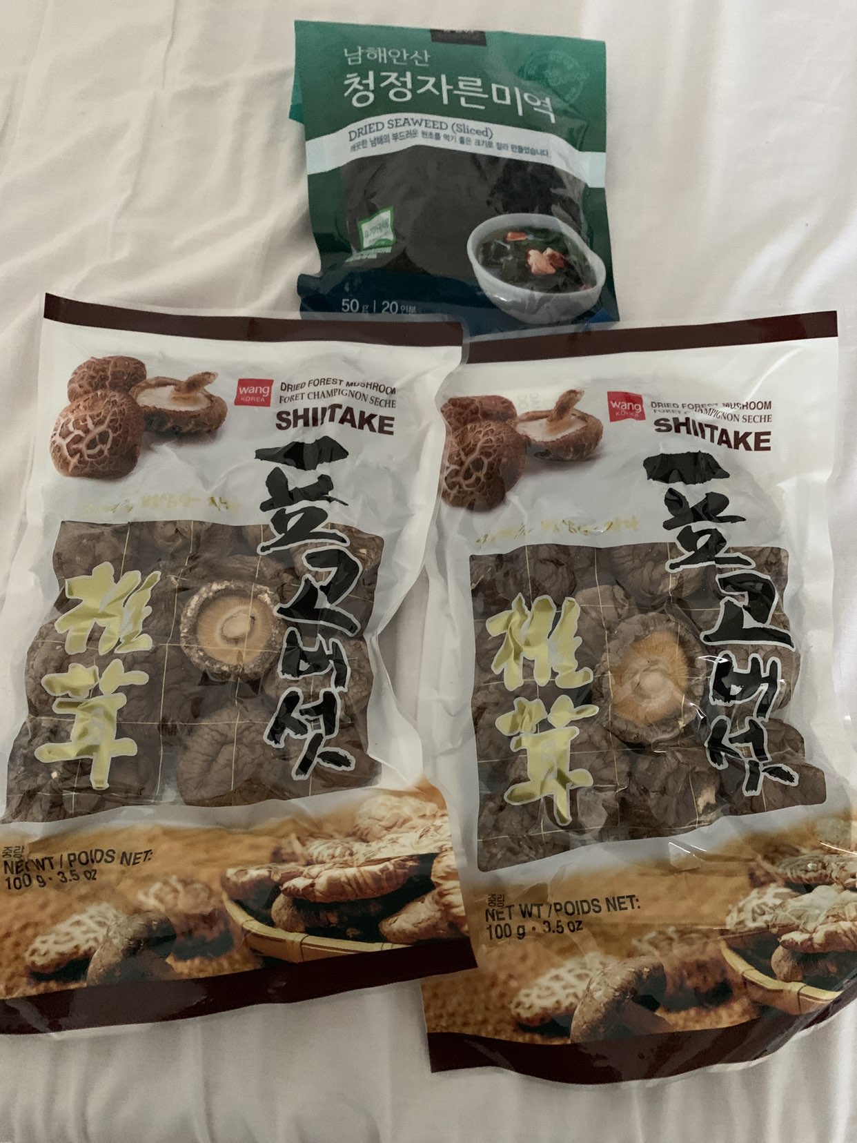 Shiitake mushrooms