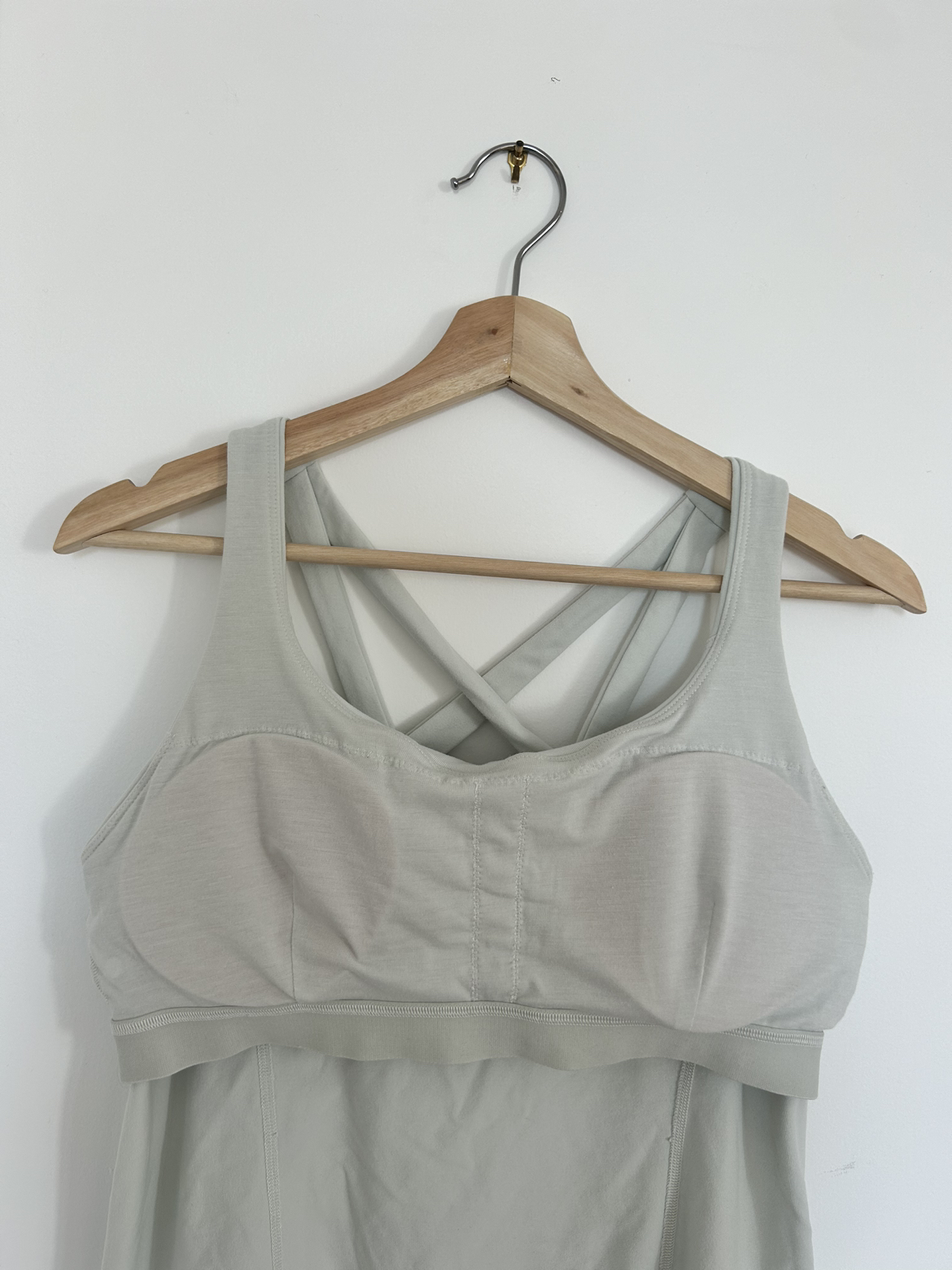 Lululemon Blue Racerback Built in Bra Tank Top Workout Yoga - photo 5