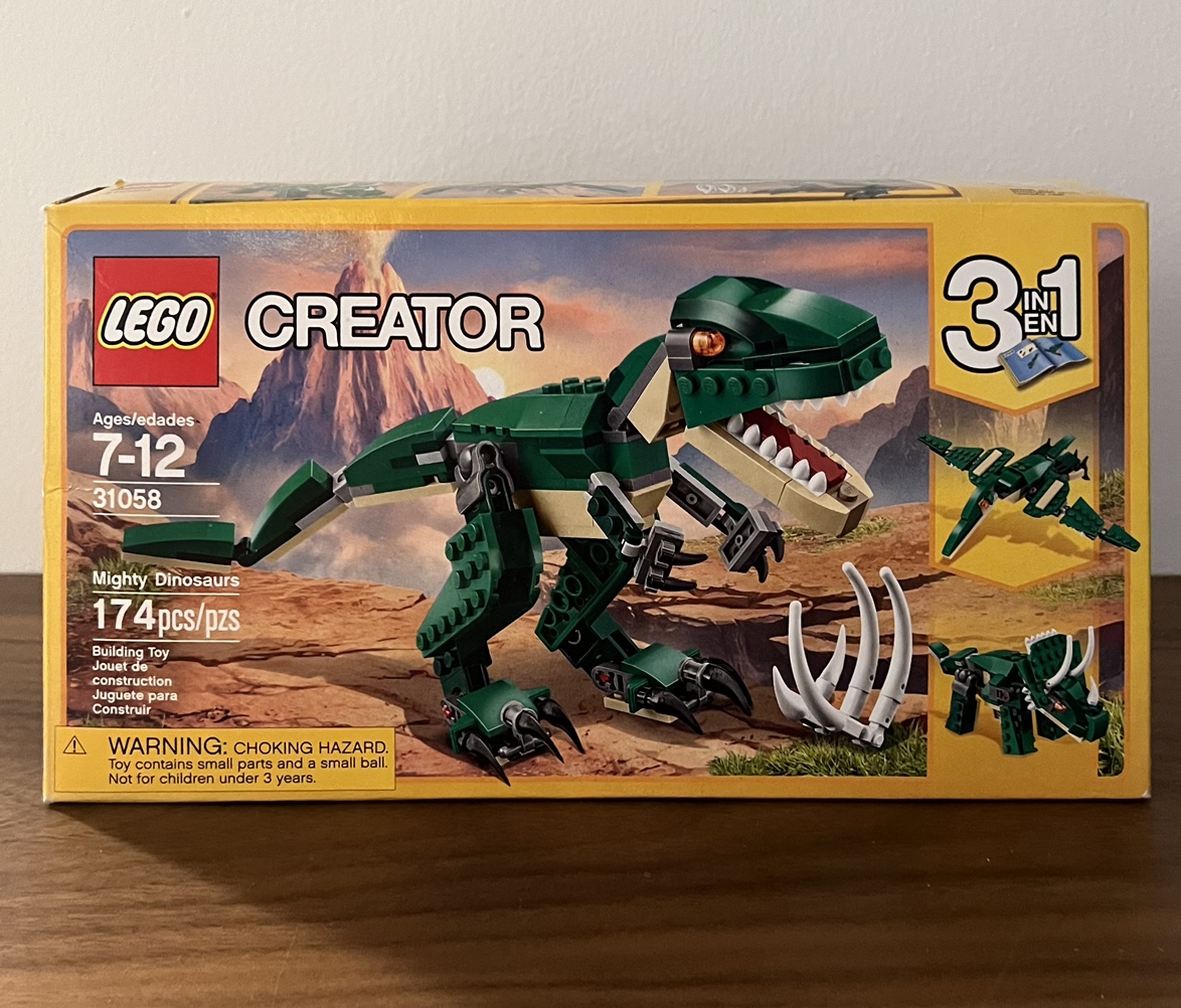 LEGO Creator 3 in 1 Mighty Dinosaur Toy