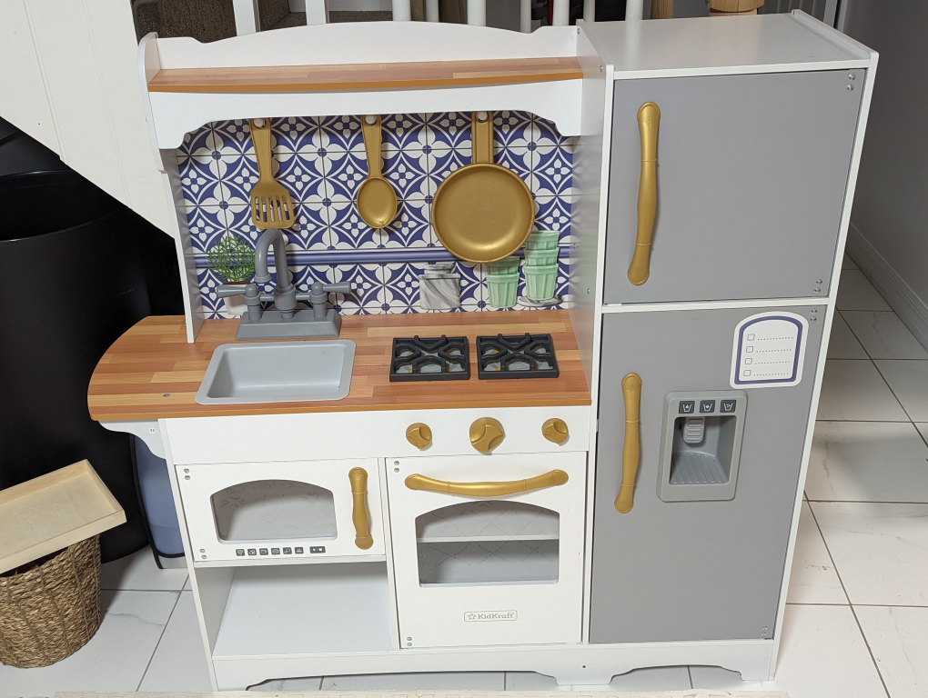 KidKraft mosaic kids play kitchen thumbnail