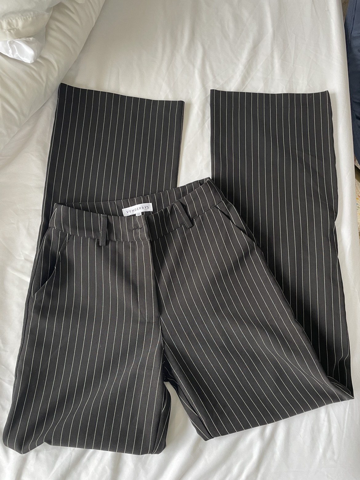 Venderbys Levi Pants - Black Striped - photo 2