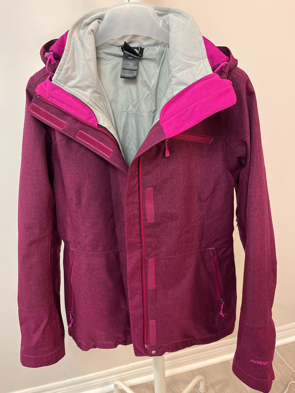 The North Face Hyvent Women's 3-in-1 Hooded Jacket - photo 2