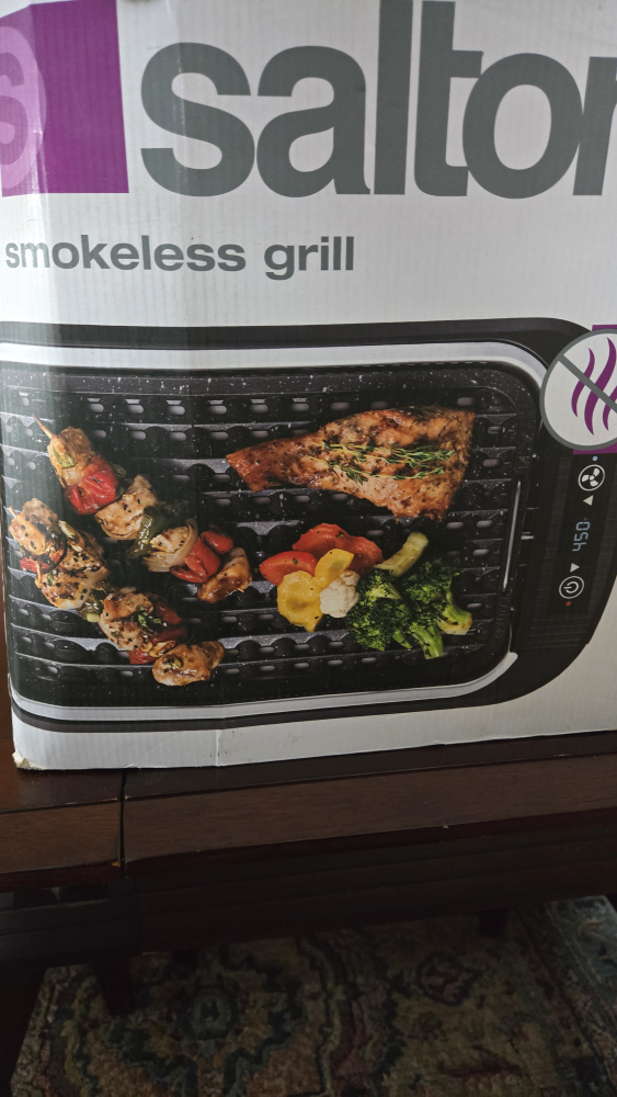 Smokeless Grill w/two plates thumbnail