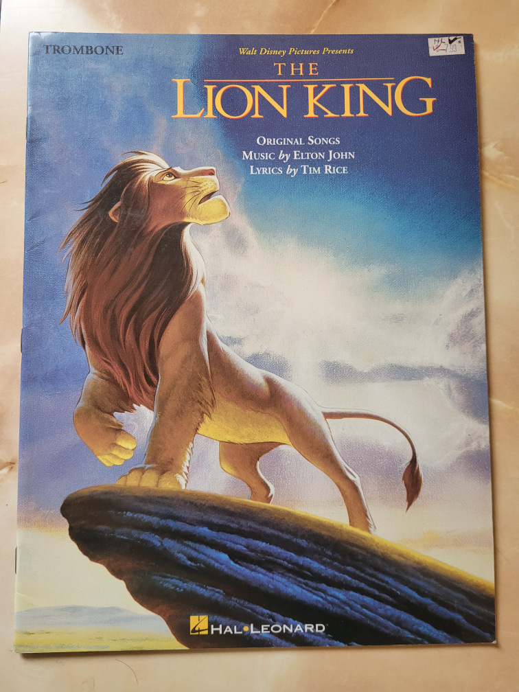 The Lion King and Titanic Trombone Musical note books 📯📚 image indicator(2)