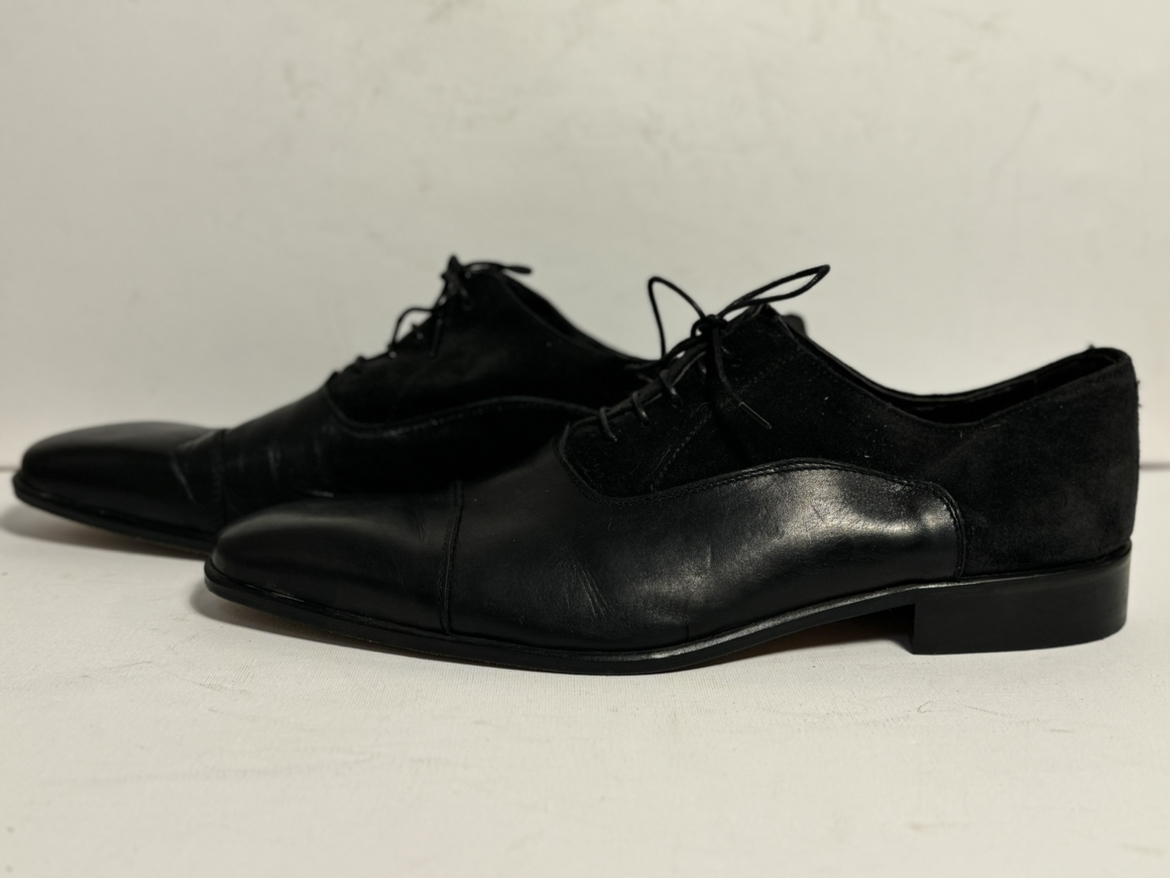 Town Shoes Black Dress Shoes - Size 13