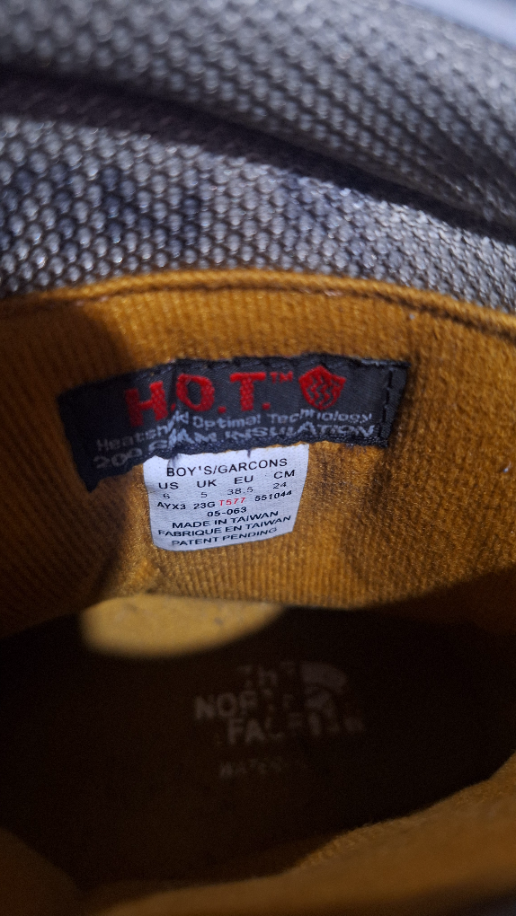 snow BOOTS size 6 US, like NEW "THE NORTH FACE" - photo 3