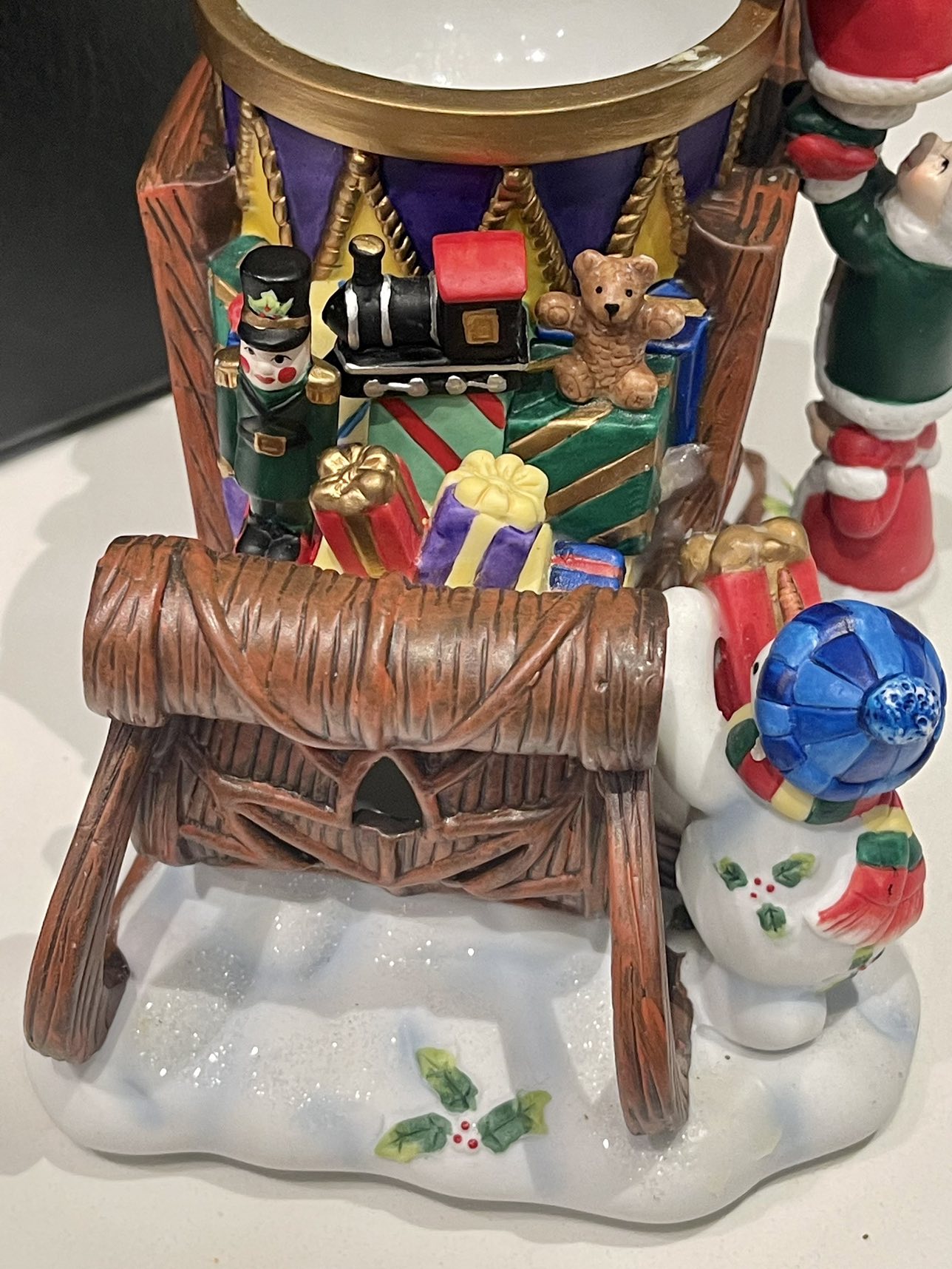 Partylite Christmas Sleigh Wax Warmer image indicator(7)