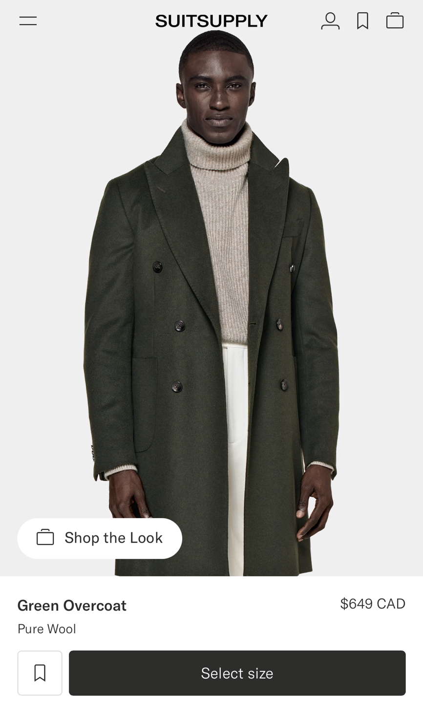 Suitsupply Coat for Sale thumbnail