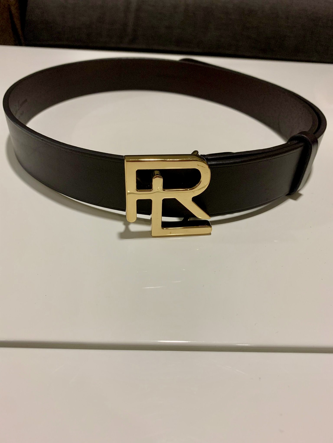 Ralph Lauren Logo Belt - Leather /Sell or Trade image indicator(3)