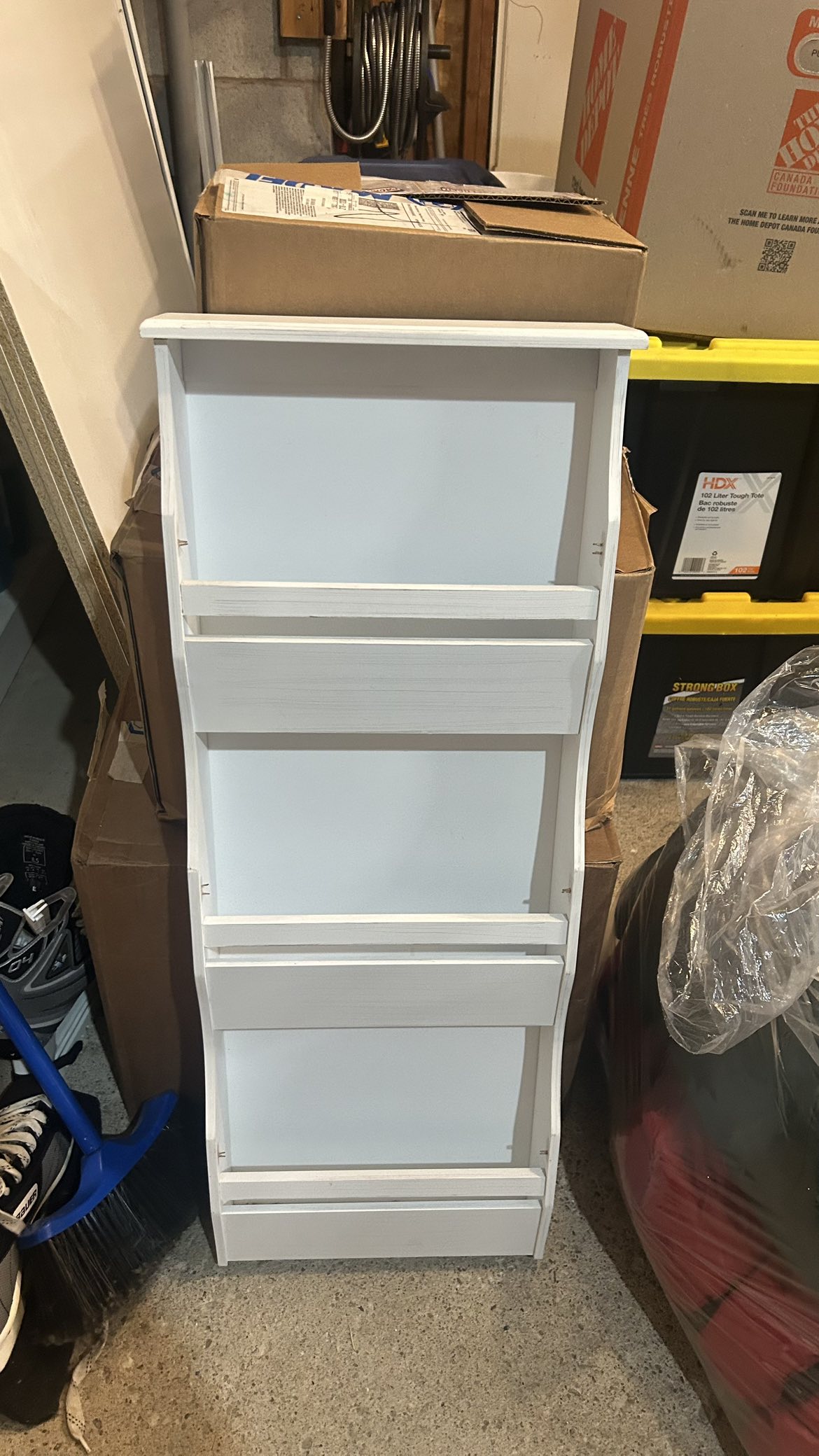 White 3 Layer Hanging Shelf thumbnail