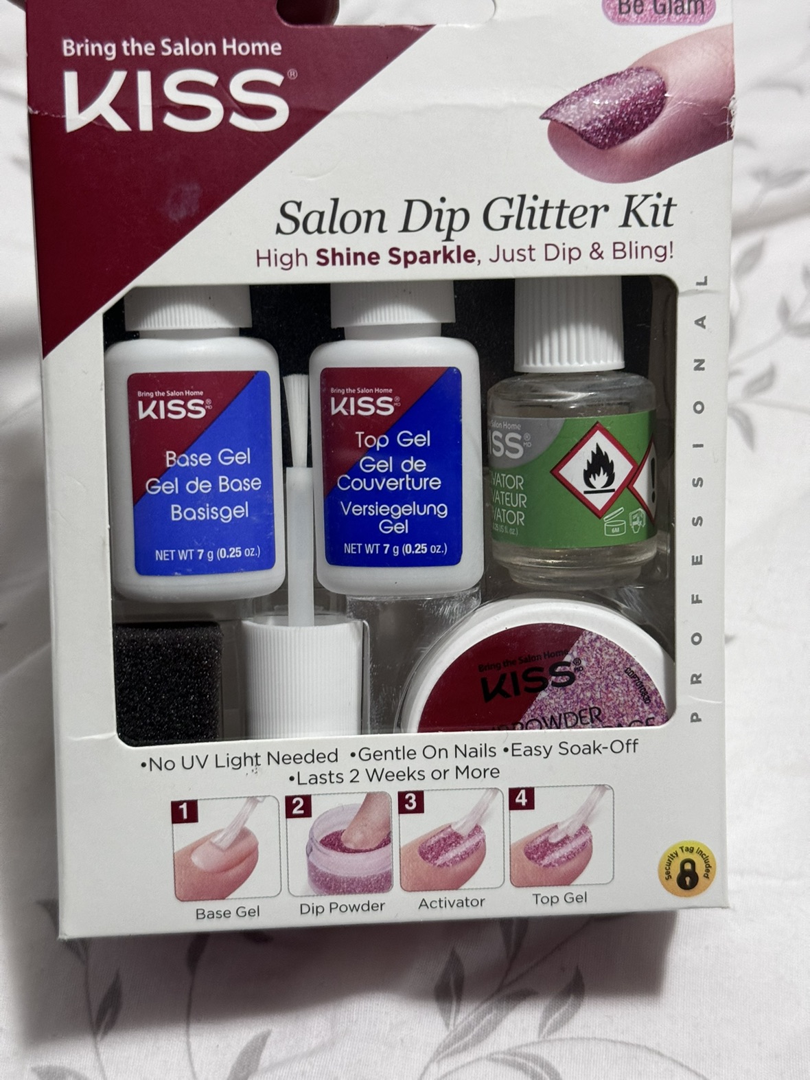 KISS Salon Dip Glitter Kit