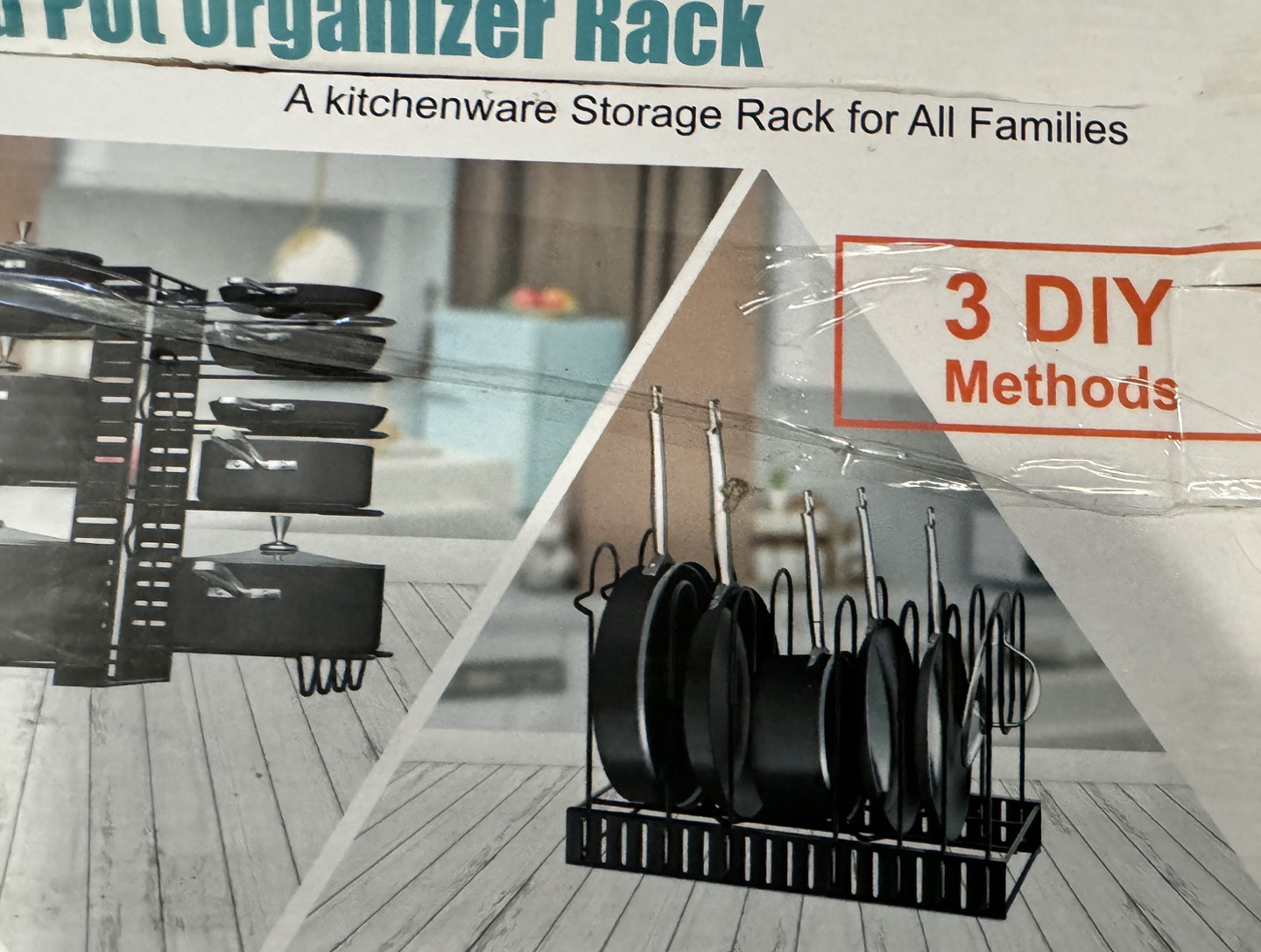 Pot and Pan organizer rack thumbnail