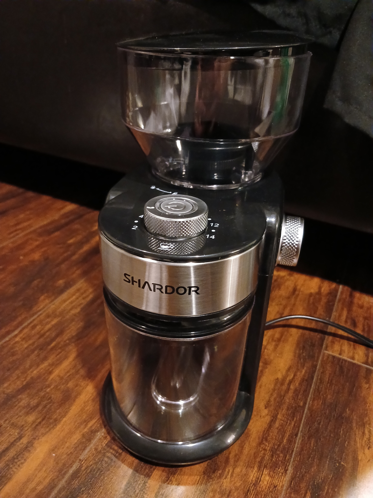 SHAEDOR electric coffee grinder - photo 4