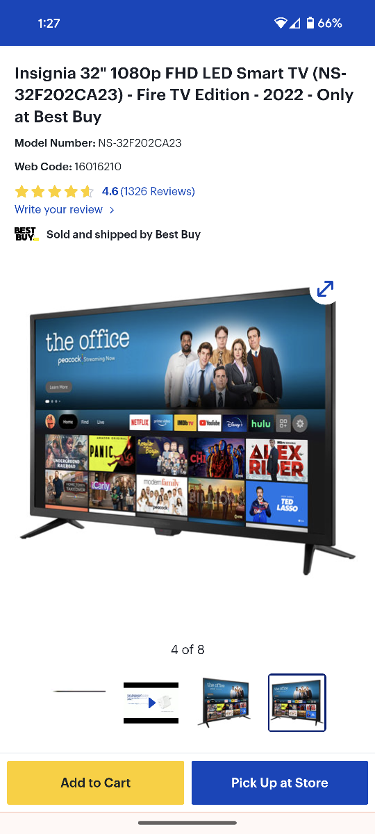 Insignia fire TV