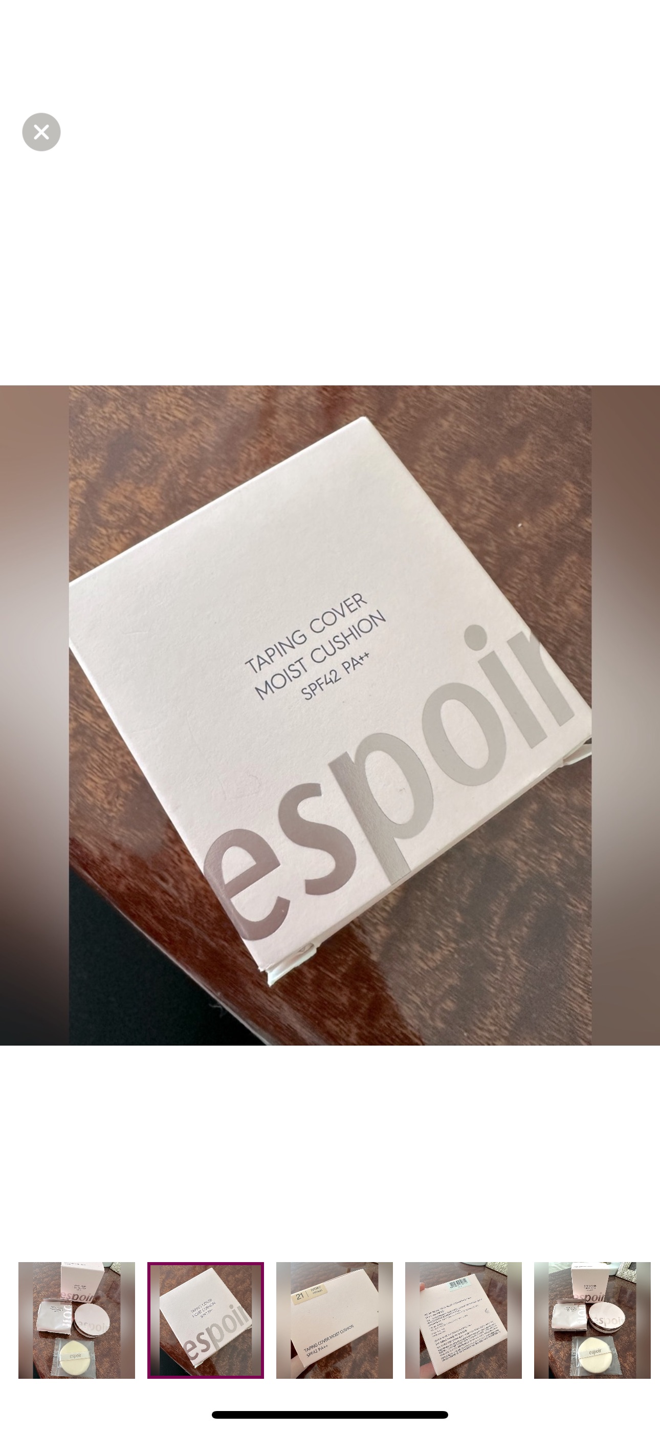 K beauty - Espoir Moist Cushion cover image indicator(2)