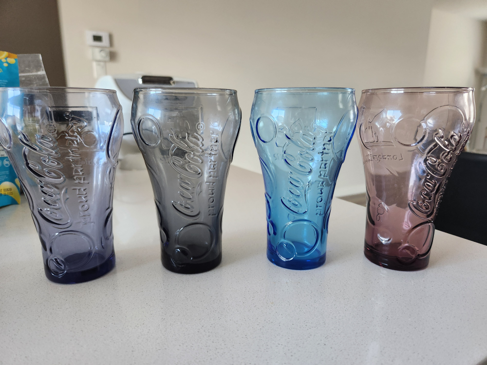 Coca Cola Collections Glass 4pcs