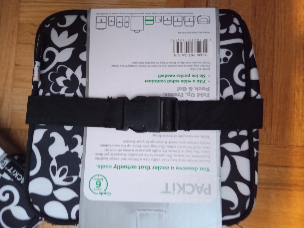 TWO Packit Freezable Salad Lunch bags image indicator(4)