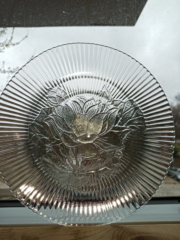 LikeNew$10all~7pc Pressed Glass image indicator(3)