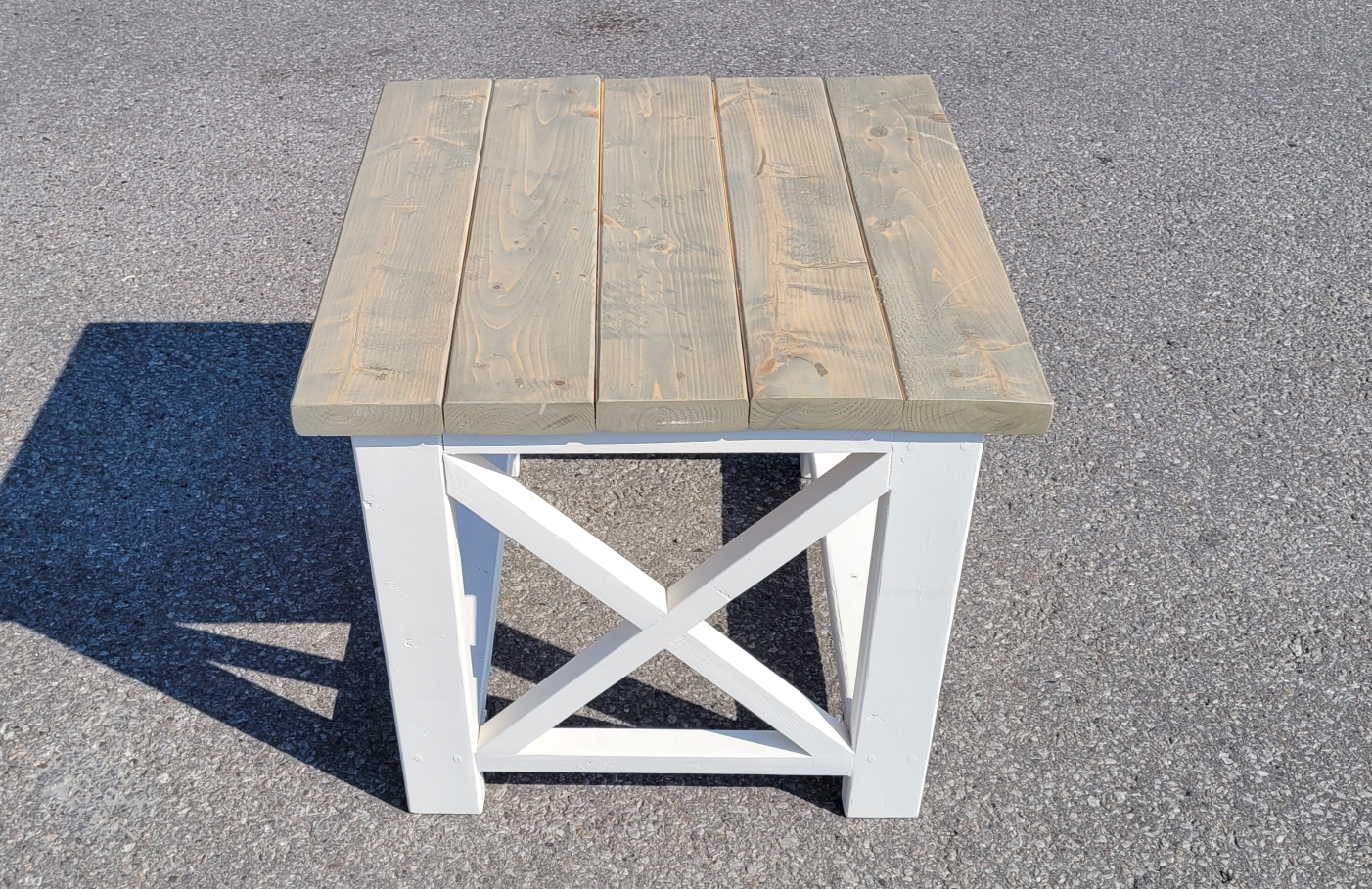 Wooden Side Table - photo 3