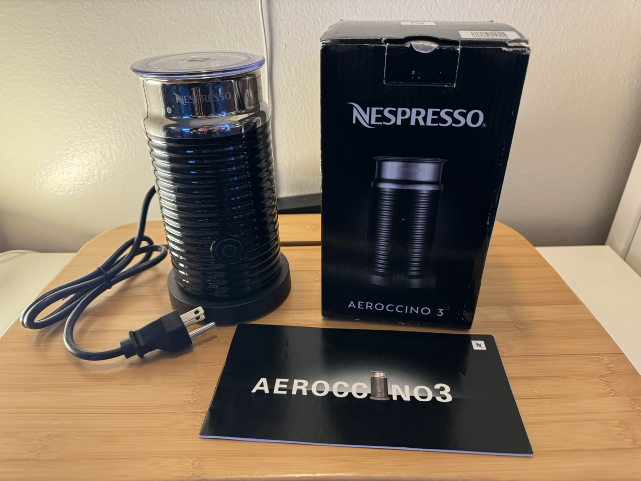 Nespresso Aeroccino3 Milk Frother