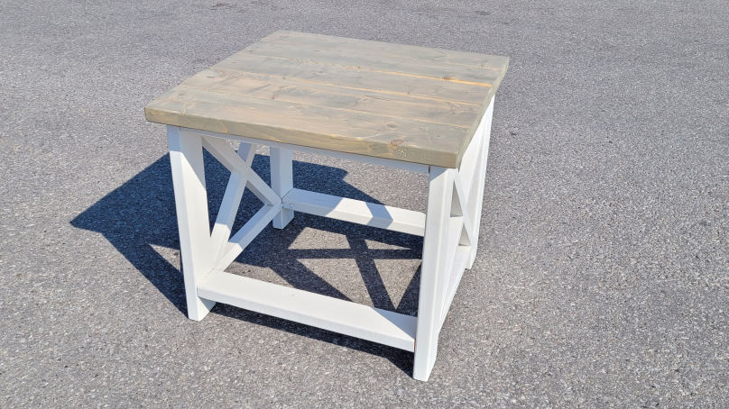 Wooden Side Table - photo 2