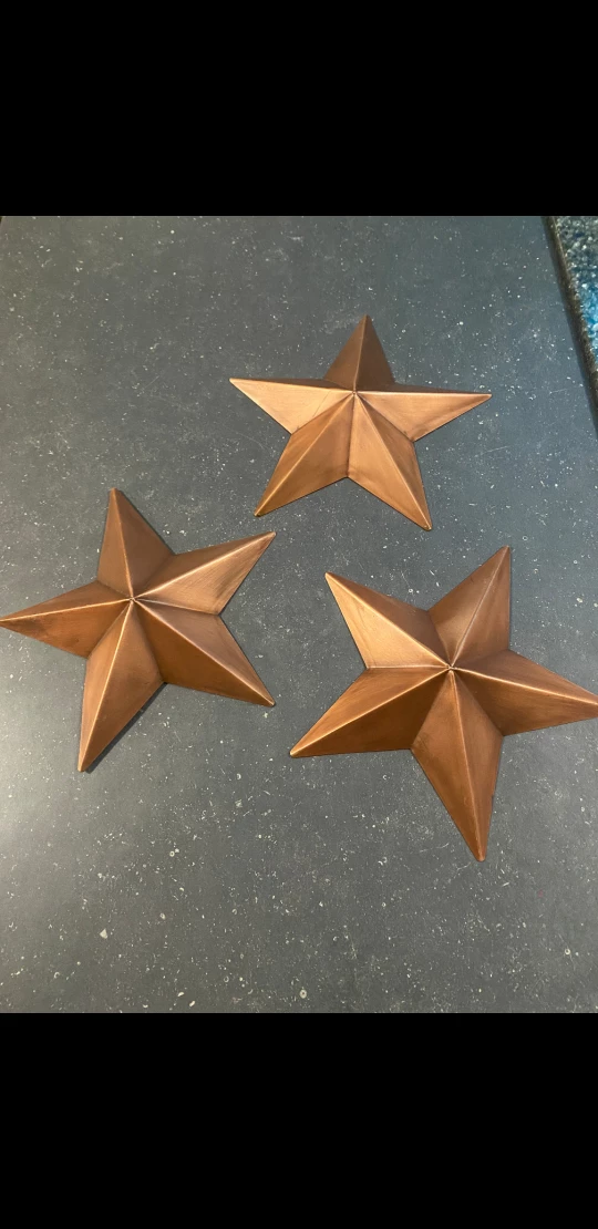 3 -9inch cooper stars
