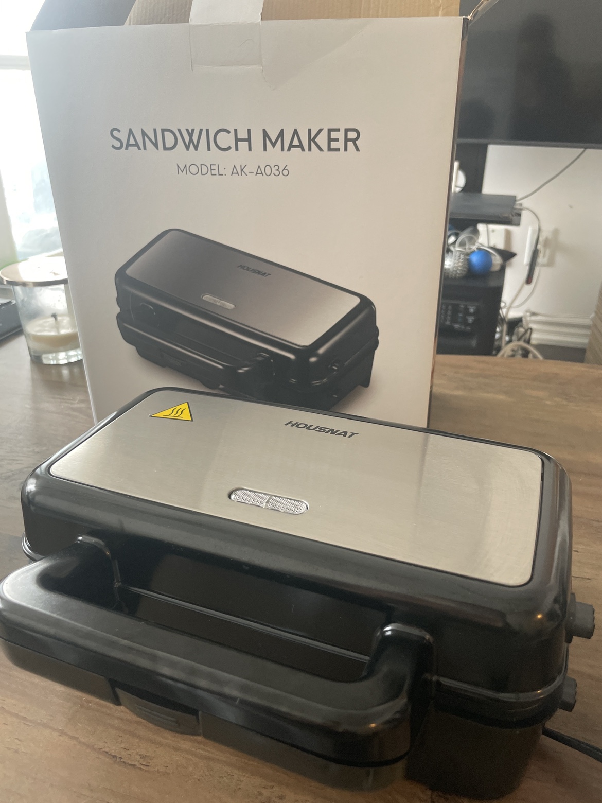 Housnat 3-in-1 sandwich maker (model:ak-a036) - photo 2