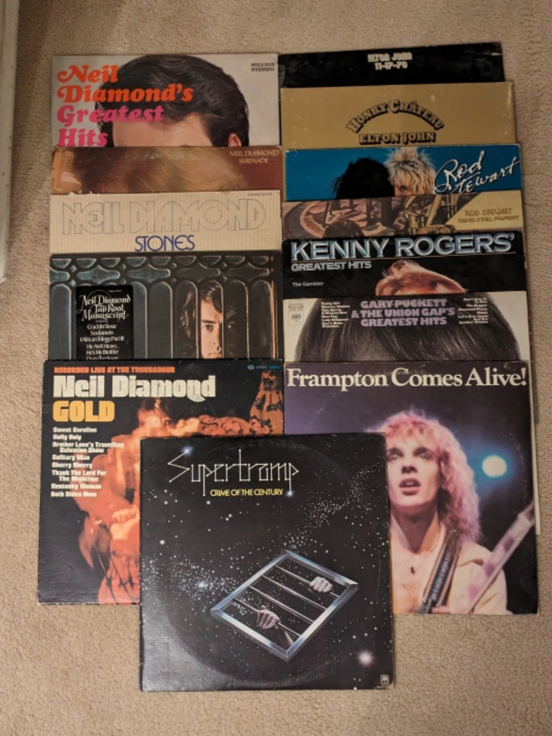 13 various vinyl records (price for all) thumbnail