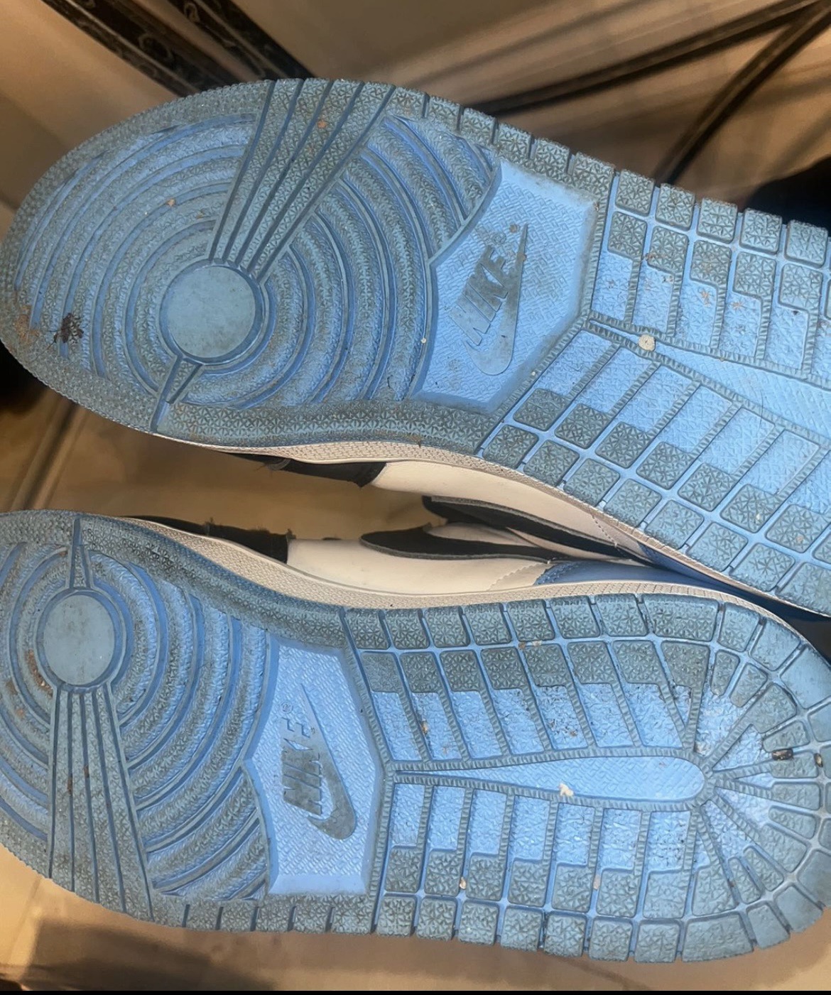 (8.5M/10W) Jordan 1 UNC Toe - photo 5