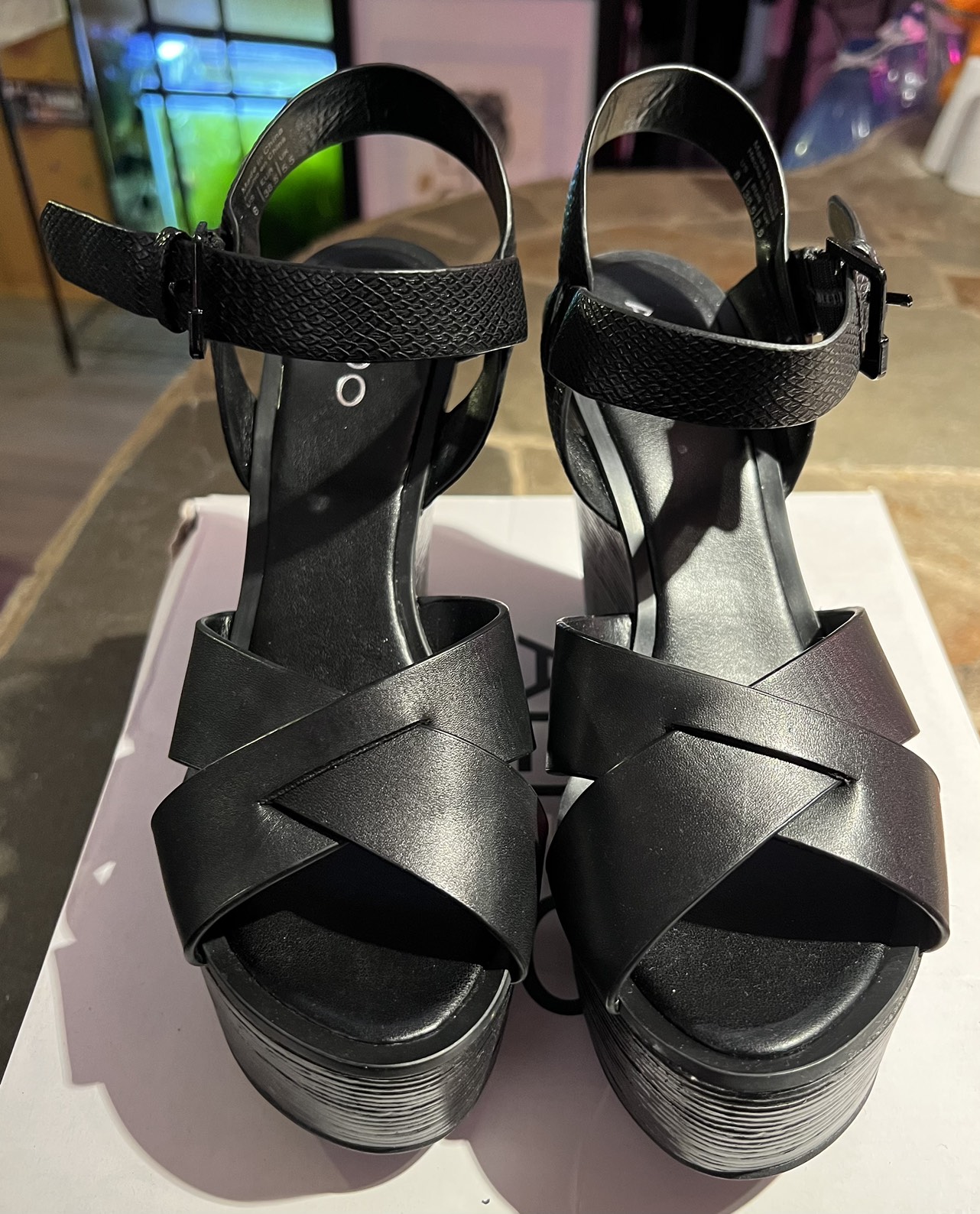 Aldo Regnano Wedge Sandal (Women’s 8)(LNIB) image indicator(2)