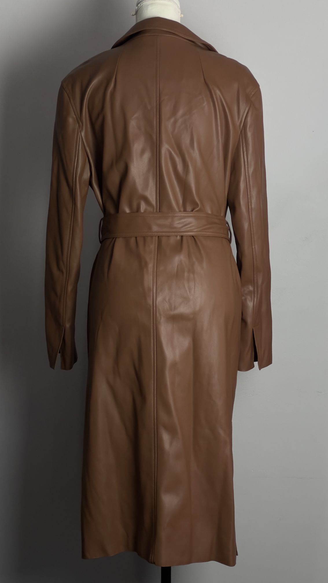 Truth by republic faux leather tranche coat - photo 2