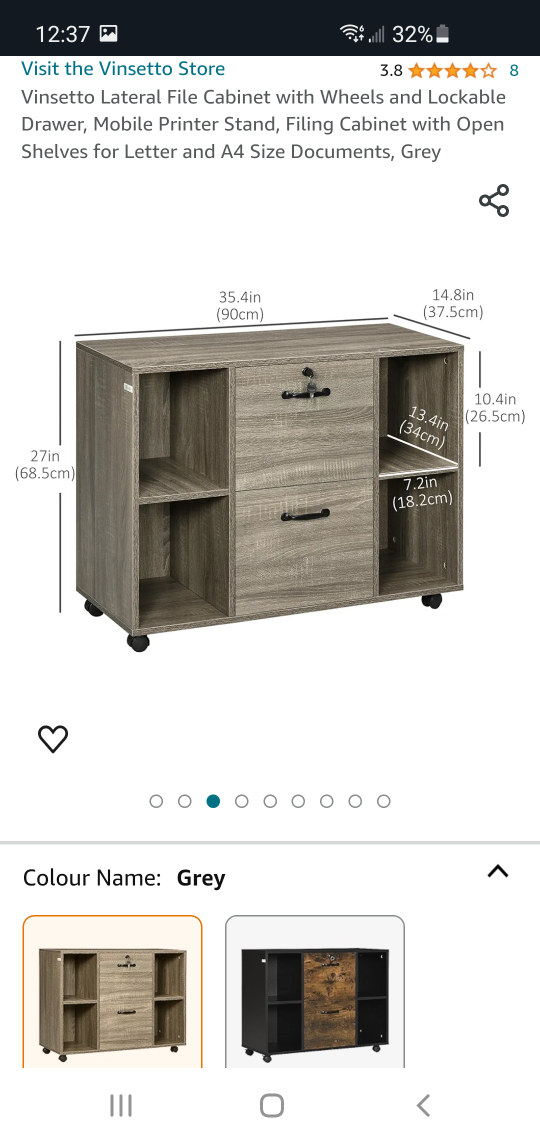 File Cabinet on Wheels comes with Keys! - photo 2