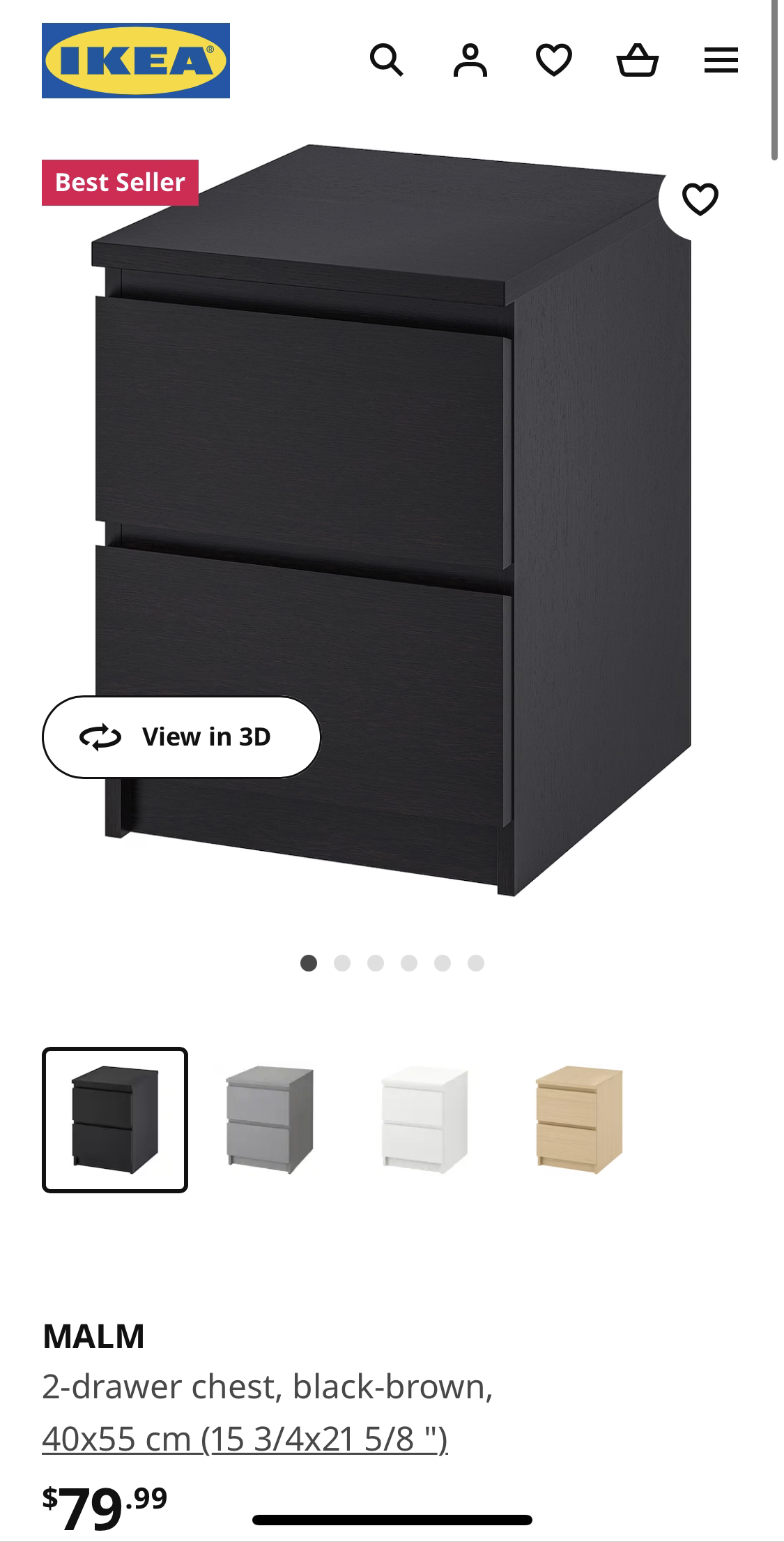 IKEA Malm Drawer / Nightstand image indicator(2)
