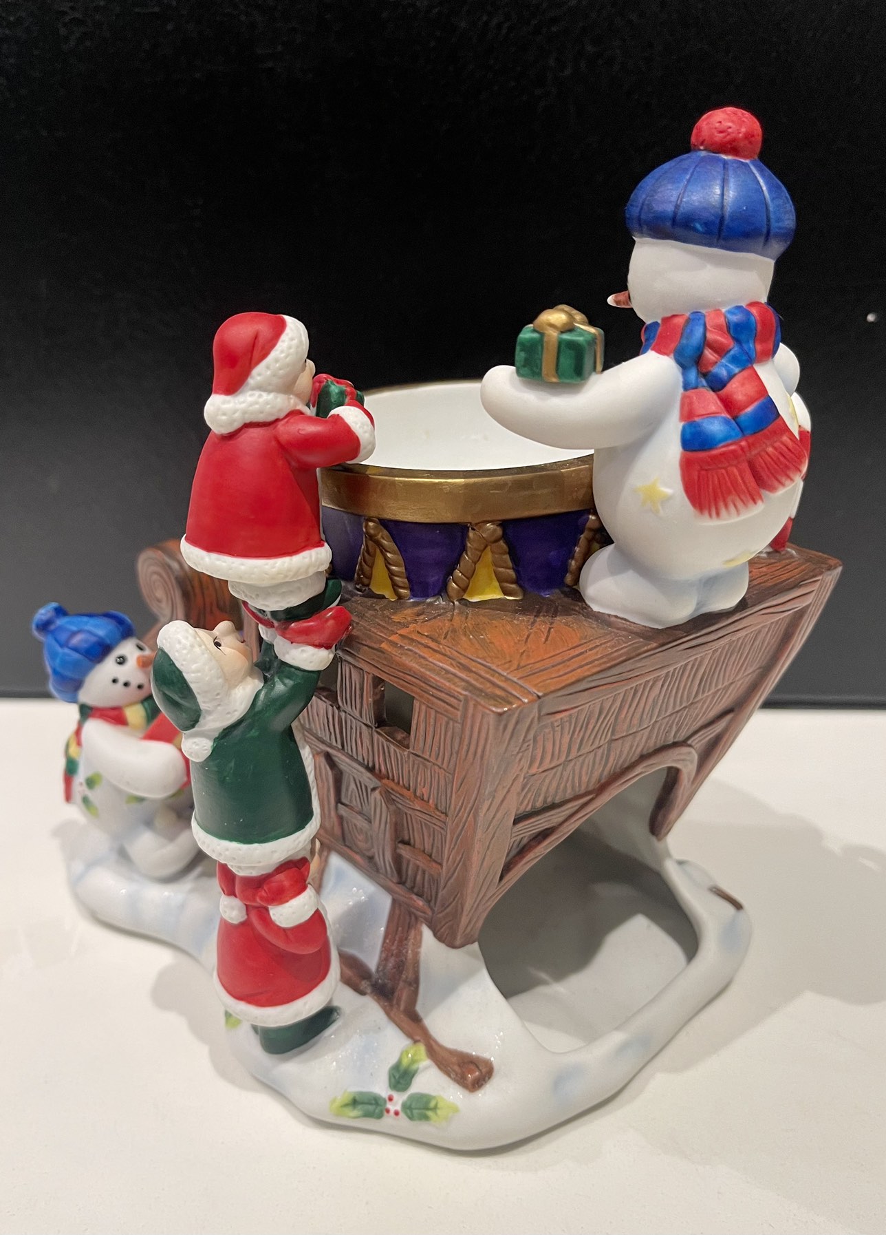 Partylite Christmas Sleigh Wax Warmer image indicator(4)